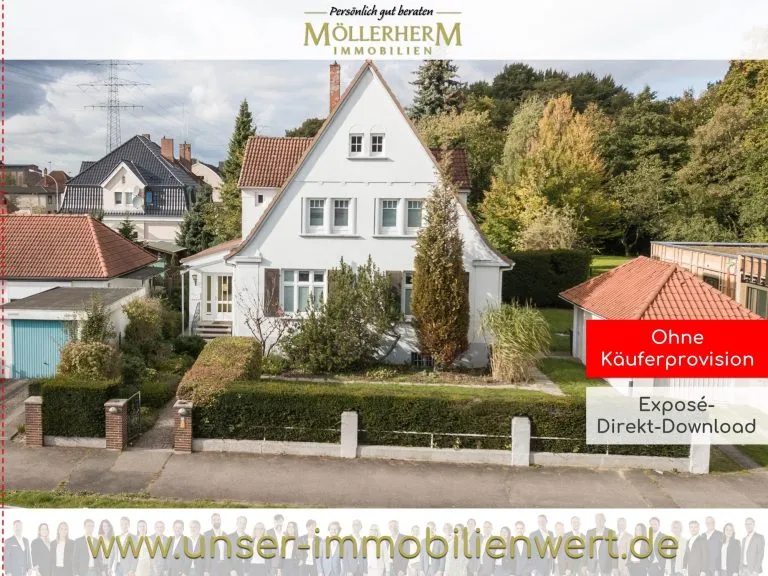 Moellerherm Immobilien - Immobilienangebot - Lübeck - Alle - Wohnen und Arbeiten unter einem Dach - Charmantes Einfamilienhaus in Lübeck - Siems