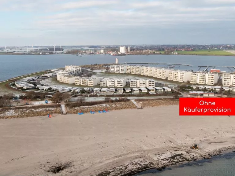 Moellerherm Immobilien - Immobilienangebot - Fehmarn - Alle - Neuer Kaufpreis! Mehr Meer geht nicht! ETW am Yachthafen Burgtiefe