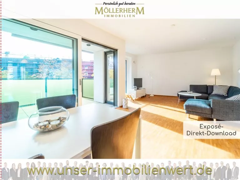Moellerherm Immobilien - Immobilienangebot - Hannover / Mitte - Alle - Zentral im Grünen
3 Zimmer Wohnung mit 2 Balkonen
