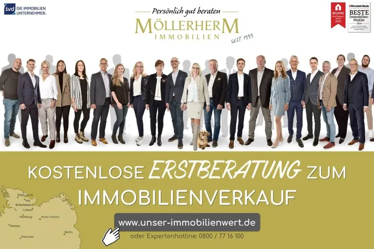 Moellerherm Immobilien - Immobilienangebot - Lübeck - Alle - Rundherum besonders - Außergewöhnliches Einfamilienhaus in Lübeck-St. Gertrud
