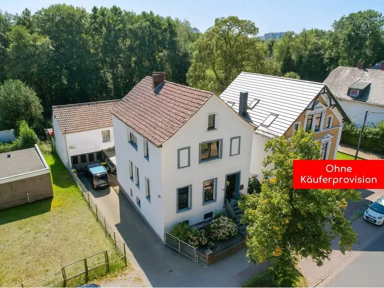 Moellerherm Immobilien - Immobilienangebot - Bremen - Alle - Zweifamilienhaus in Vegesack 168 m² mit Pool selbst nutzen und 83 m² vermieten