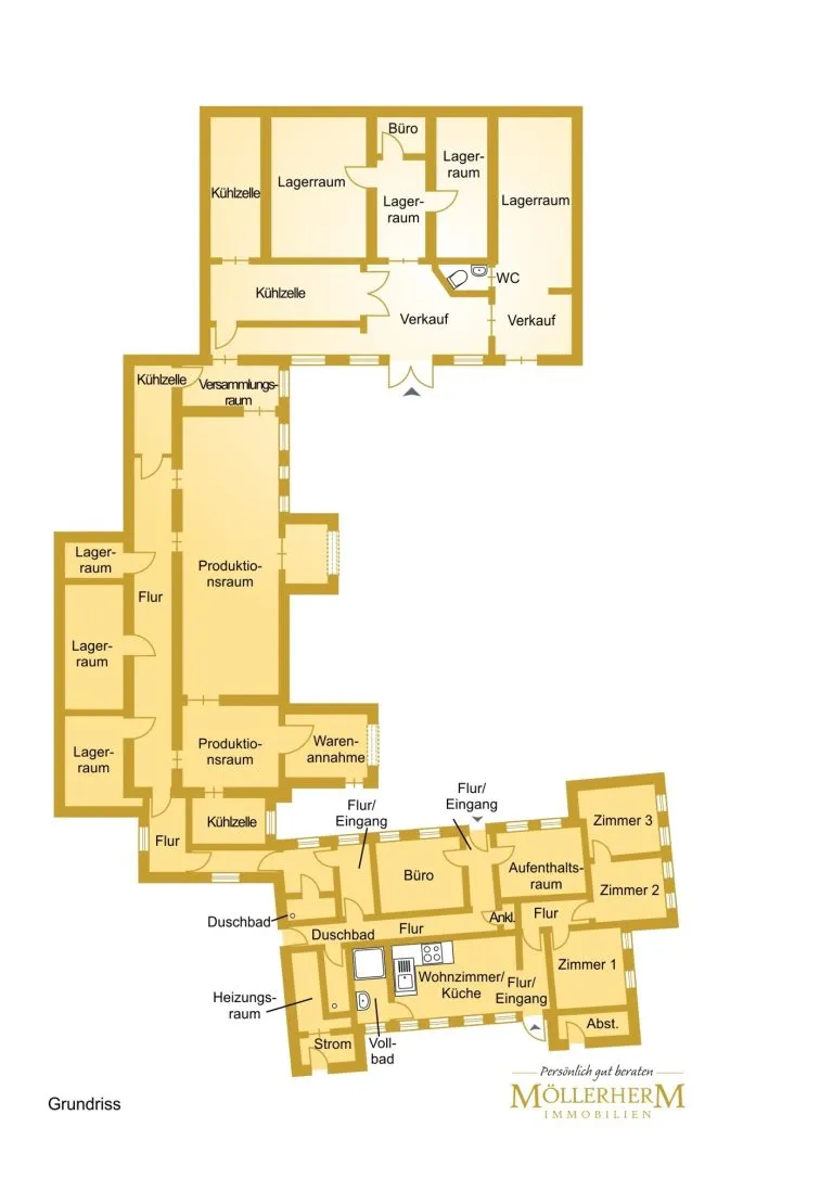 Moellerherm Immobilien - Immobilienangebot - Dobbertin - Alle - Gewerbeimmobilie mit moderner Produktionsinfrastruktur – umfangreich saniert, sofort betriebsbereit