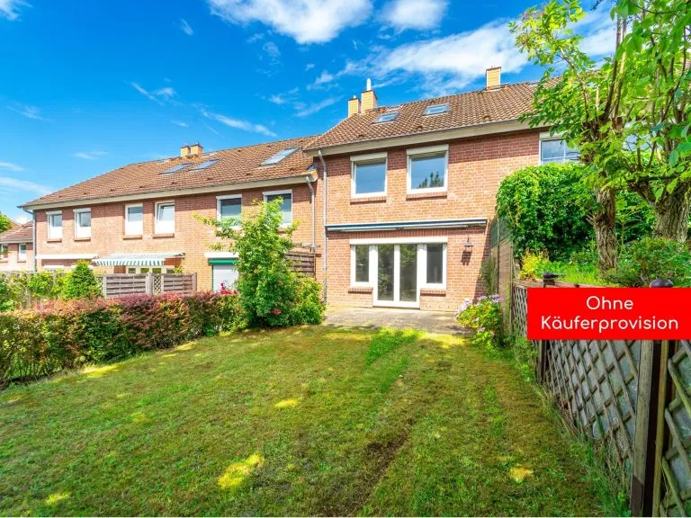 Moellerherm Immobilien - Immobilienangebot - Lübeck / Sankt Lorenz Süd - Alle - Ihr neues Zuhause im "Roten Löwen" - Gepflegtes Reihenhaus mit Garten und Komfort in Lübeck St. Lorenz Süd