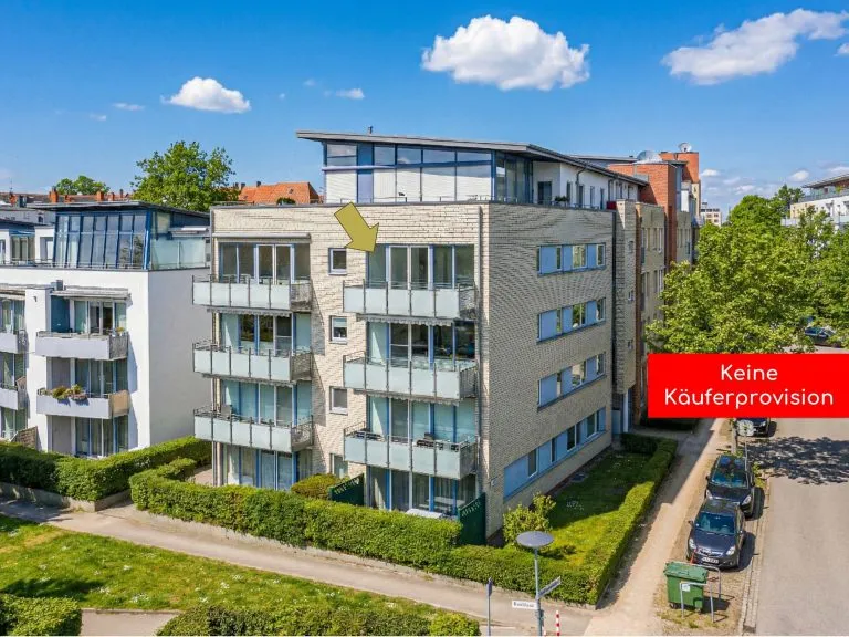 Moellerherm Immobilien - Immobilienangebot - Lübeck / Sankt Lorenz Süd - Alle - Wohnen nahe der Altstadt - Gepflegte 2 Zimmer-Eigentumswohnung
mit Balkon und TG-Stellplatz in Lübeck-St. Lorenz