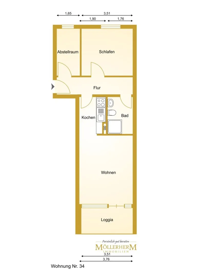 Moellerherm Immobilien - Immobilienangebot - Grömitz - Alle - Ankommen, durchatmen, Ostsee spüren - Ihre Eigentumswohnung in Grömitz