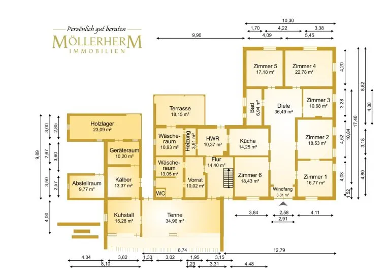 Moellerherm Immobilien - Immobilienangebot - Thedinghausen - Alle - Pferdeliebhaber aufgepasst!  Resthof mit 1,3 ha Land in Thedinghausen