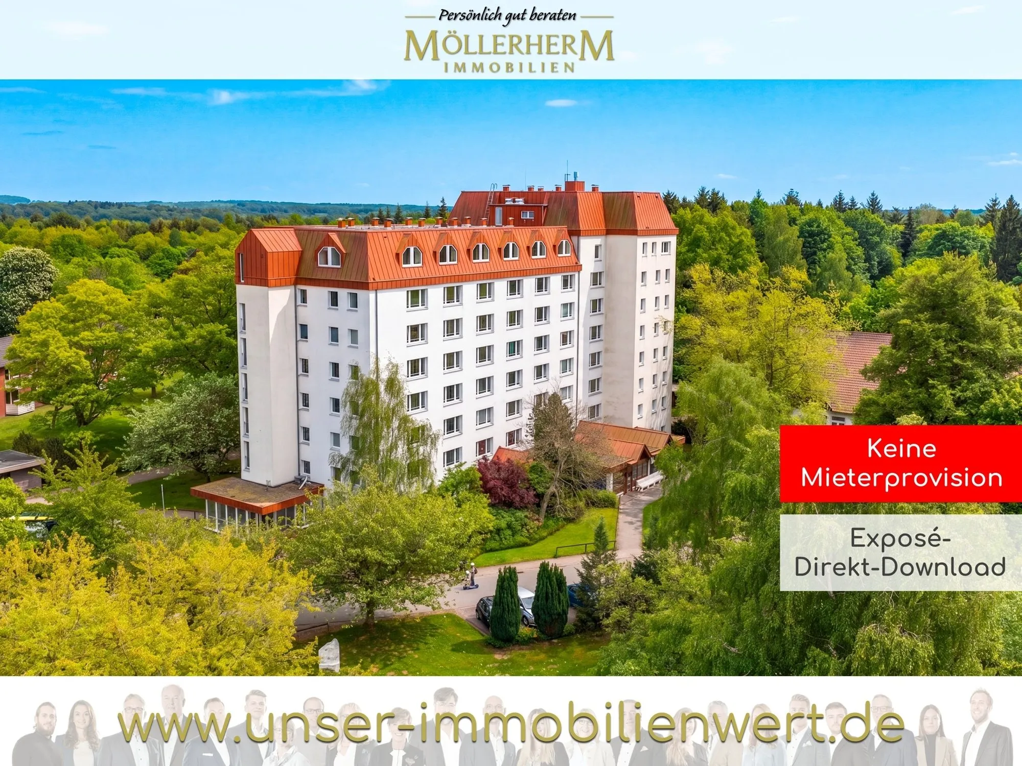 Moellerherm Immobilien - Immobilienangebot - Eutin - Alle - Finden Sie Ihren Lieblingsplatz - Individuelles Wohnen in der Parkwohnanlage Wilhelmshöhe in Eutin