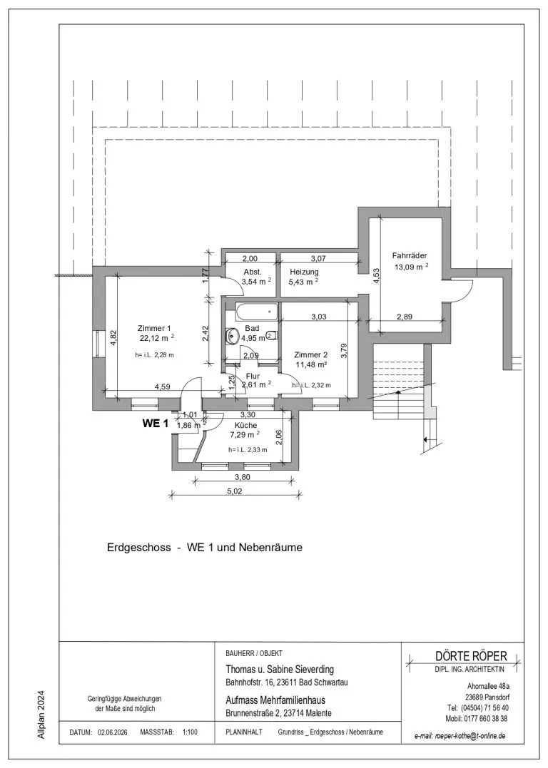 Moellerherm Immobilien - Immobilienangebot - Bad Malente - Alle - Vollvermietetes, modernisiertes MFH mit 4 Einheiten