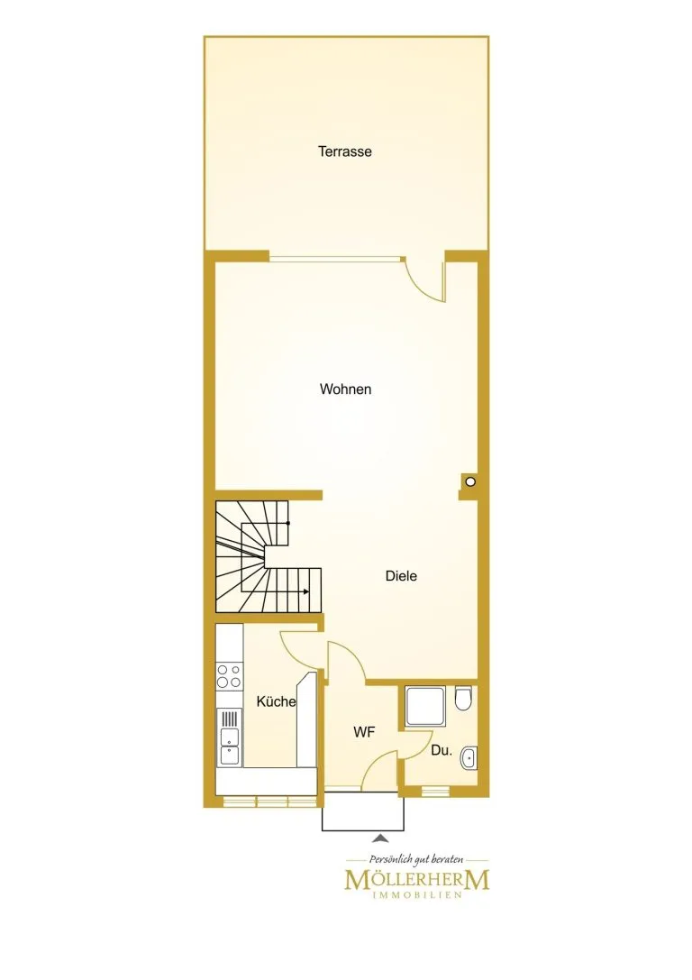 Moellerherm Immobilien - Immobilienangebot - Stockelsdorf - Alle - Endlich in die eigenen vier Wände - Gepflegtes Reihenhaus im Ortskern von Stockelsdorf