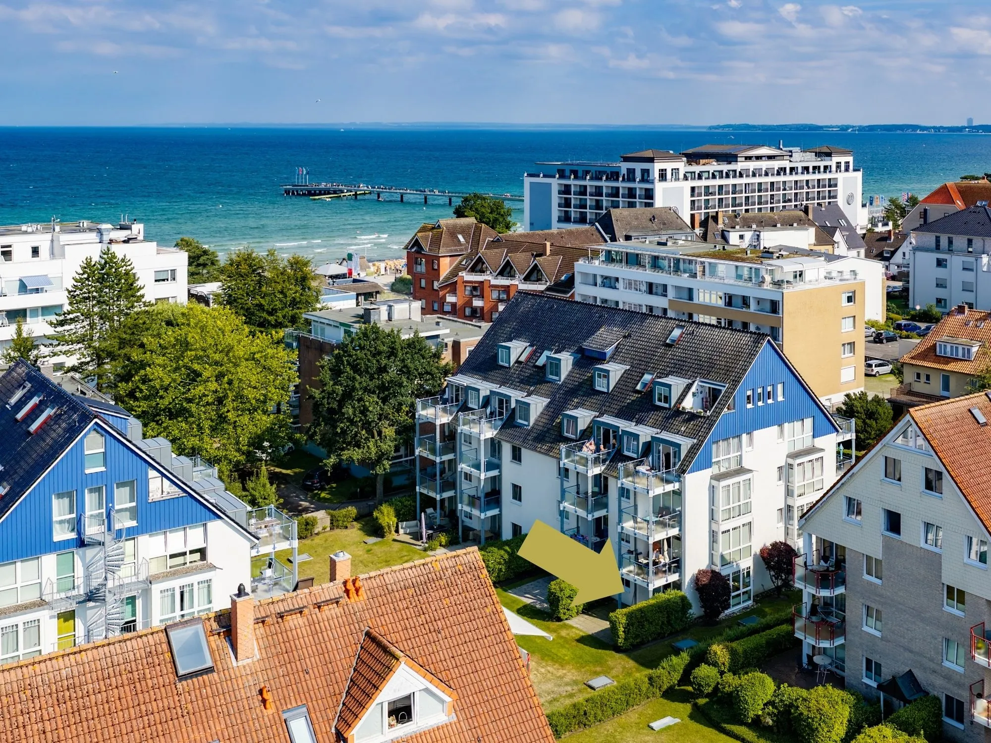Moellerherm Immobilien - Immobilienangebot - Scharbeutz - Alle - Wohnen mit Meeresbrise - Ferienwohnung nur 80 m vom Ostseestrand