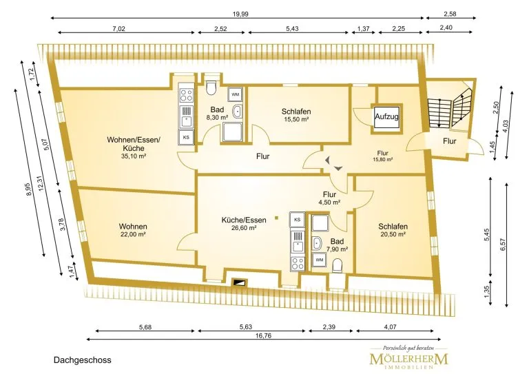 Moellerherm Immobilien - Immobilienangebot - Wismar - Alle - 2 gepflegte MFH in Top Zustand mit 87.296€ JNKM