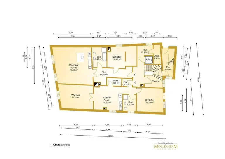 Moellerherm Immobilien - Immobilienangebot - Wismar - Alle - 2 gepflegte MFH in Top Zustand mit 87.296€ JNKM